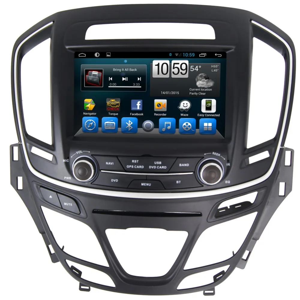 Sale 8" HD  Quad Core Android 6.0 Car DVD Radio GPS Navigation Player for Opel Insignia 2014 ADAS DVR OBD TPMS OBD WIFI 4G 1