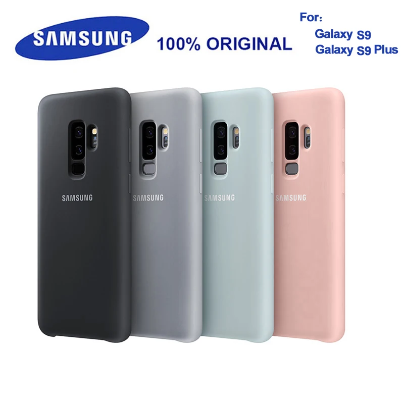 Оригинальный чехол SAMMSUNG Galaxy S9 S9Plus противоударный из силикона с противоударным