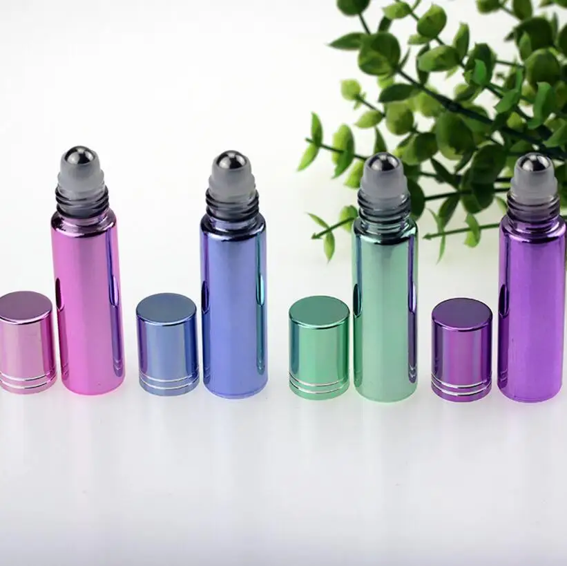 200pcs 10ml glass perfume bottles wholesale refillable roll on bottles