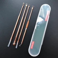 4 шт./лот игла для удаления прыщей Blackhead blemovers иглы для укрепления здоровья, BioNase от насморка синусит нос терапии