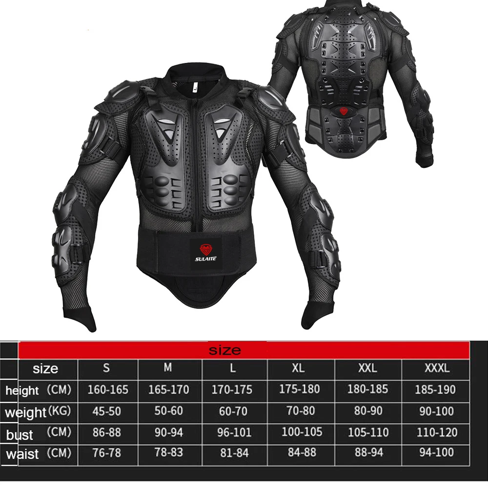 Мотоциклетная Броня мужское оборудование для мотокросса куртка ударопрочная одежда внедорожная гоночная Защитная Экипировка безопасность тела Броня Горячая