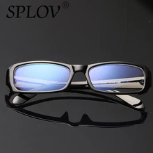 Hombres y Mujeres Anti-radiación Gafas de Lectura antifatiga Gafas de Computadoras de Marca Nuevo Estilo Azul Film Lentes
