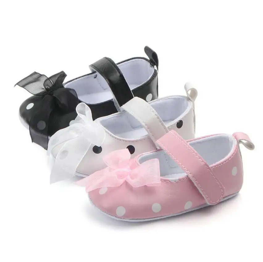 

#Babypolkadotshoes#baby soft sole shoes infant clothes dress shoes heart sneaker for baby girl