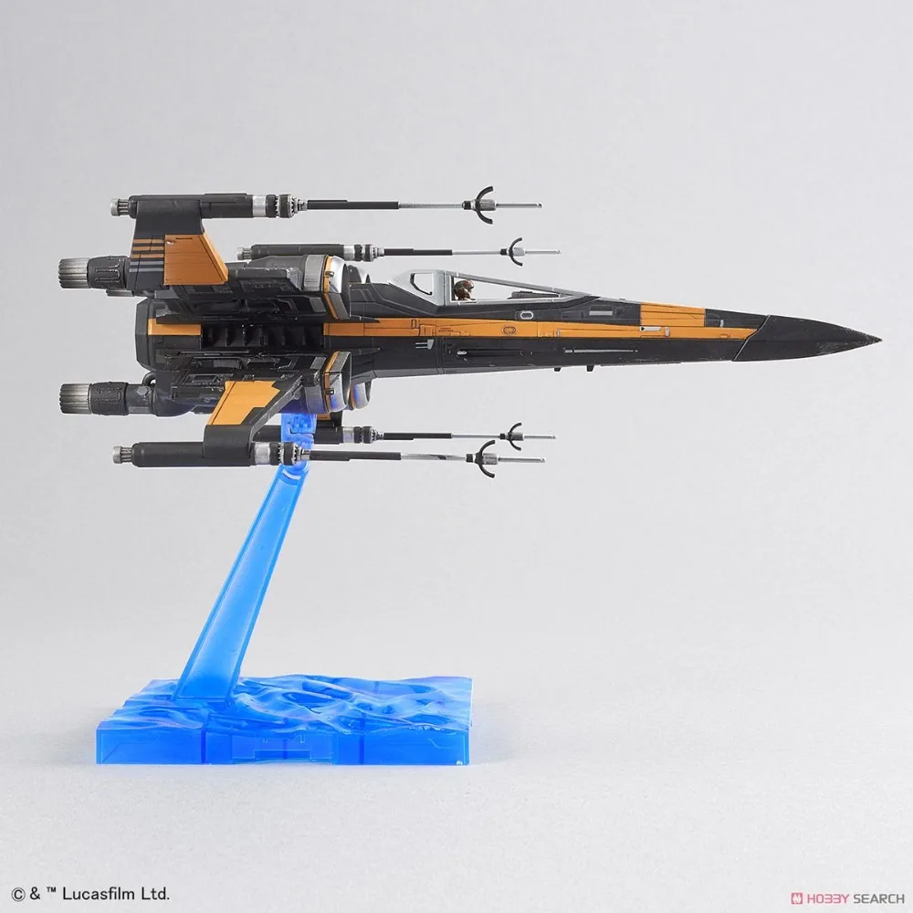 1/72 Bandai Звездные войны Poe's Boosted X-Wing модель истребителя хобби