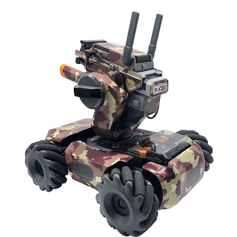 Waterproof Sticker for DJI RoboMaster S1 Shell Protection Skin Free Battery Skin and License Plate Skin for RoboMaster S1-14