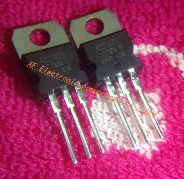 50 шт./лот ACST67S TRIAC SENS GATE 700V 6A TO220 IC лучшее качество | Электронные компоненты и