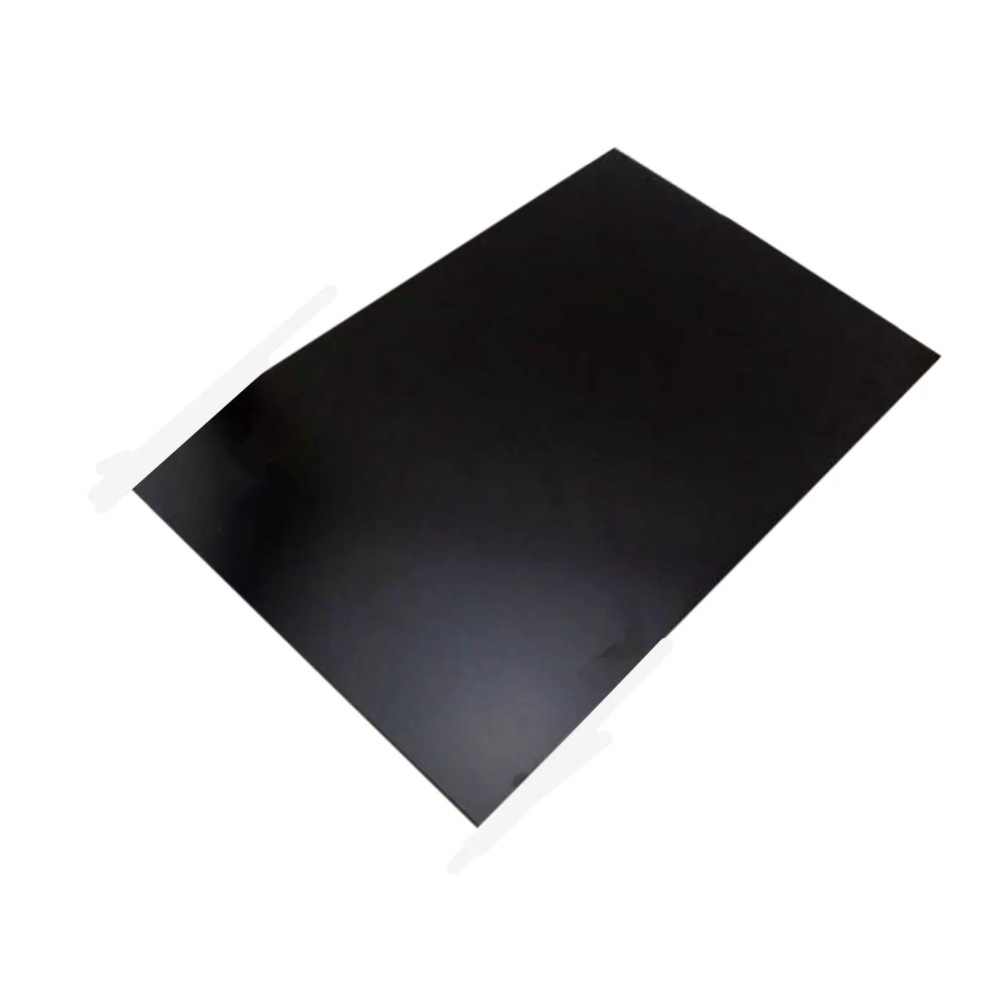1Pc Mayitr Durable Black ABS Styrene Plastic Flat Sheet Plate Durable Electrical Insulation Plates 0.5*100*100mm/0.5*200*200mm