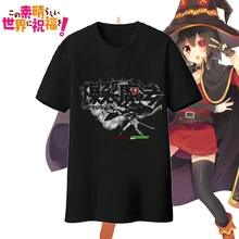 Neue Kono Subarashii Sekai ni Shukufuku wo Megumin t-shirt Anime männer t-shirt Baumwolle kurzarm T-stücke tops