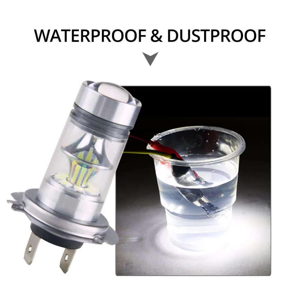 Автомобисветильник светодиодные противотуманные фары MeeToo H7 H1 H11 HB3 9005 HB4 9006 SMD 2030