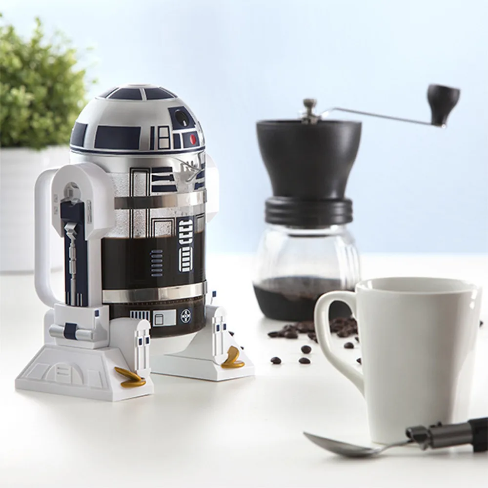  WOWCC Coffee Pot 960ml Home Mini Manual Coffee Maker French Pressed Portable Coffee Maker Turkish C