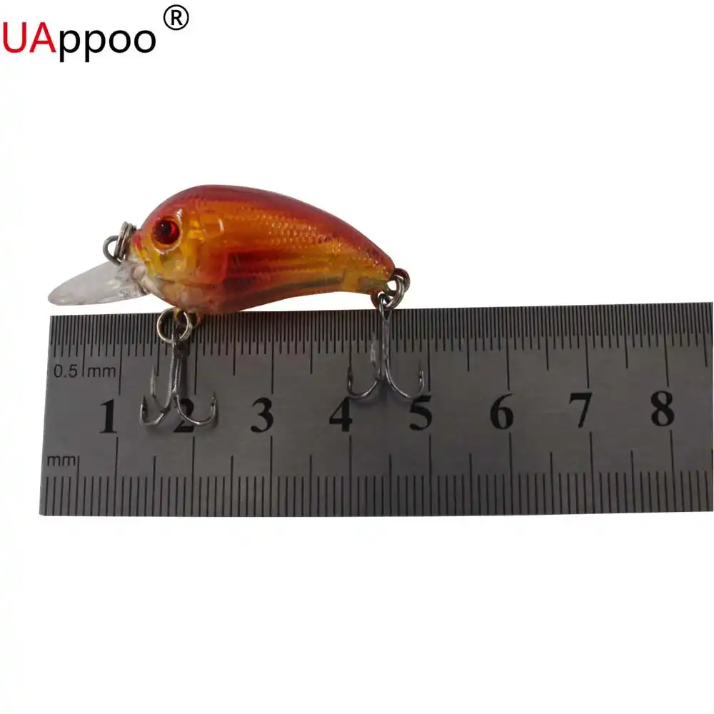 4.5 СМ/4 Г Всех Жирных Crank Рыбалка Crankbait Жесткий Искусственные Приманки Крючки Рыба