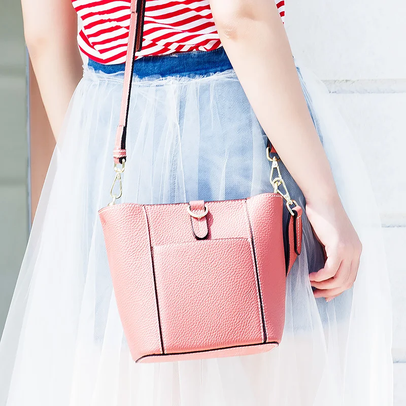 

2019 Spring Real Genuine Leather Handbag Handbags Woman Small Crossbody Bags For Women Shoulder Messenger Bag Female