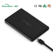HD Externo SATA TO USB Type C 3.1 HDD ฮาร์ดดิสก์ 2.5 ฮาร์ดไดรฟ์ภายนอกอลูมิเนียม HDD กล่อง /แคดดี้สำหรับ 9.5MM 6TB(China)