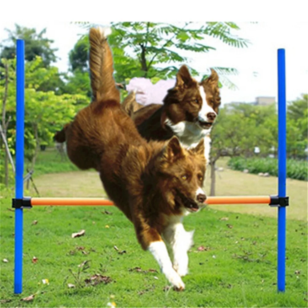 Outdoors Pet Dogs Games Exercise Training Equipment Agile Barrier Bar