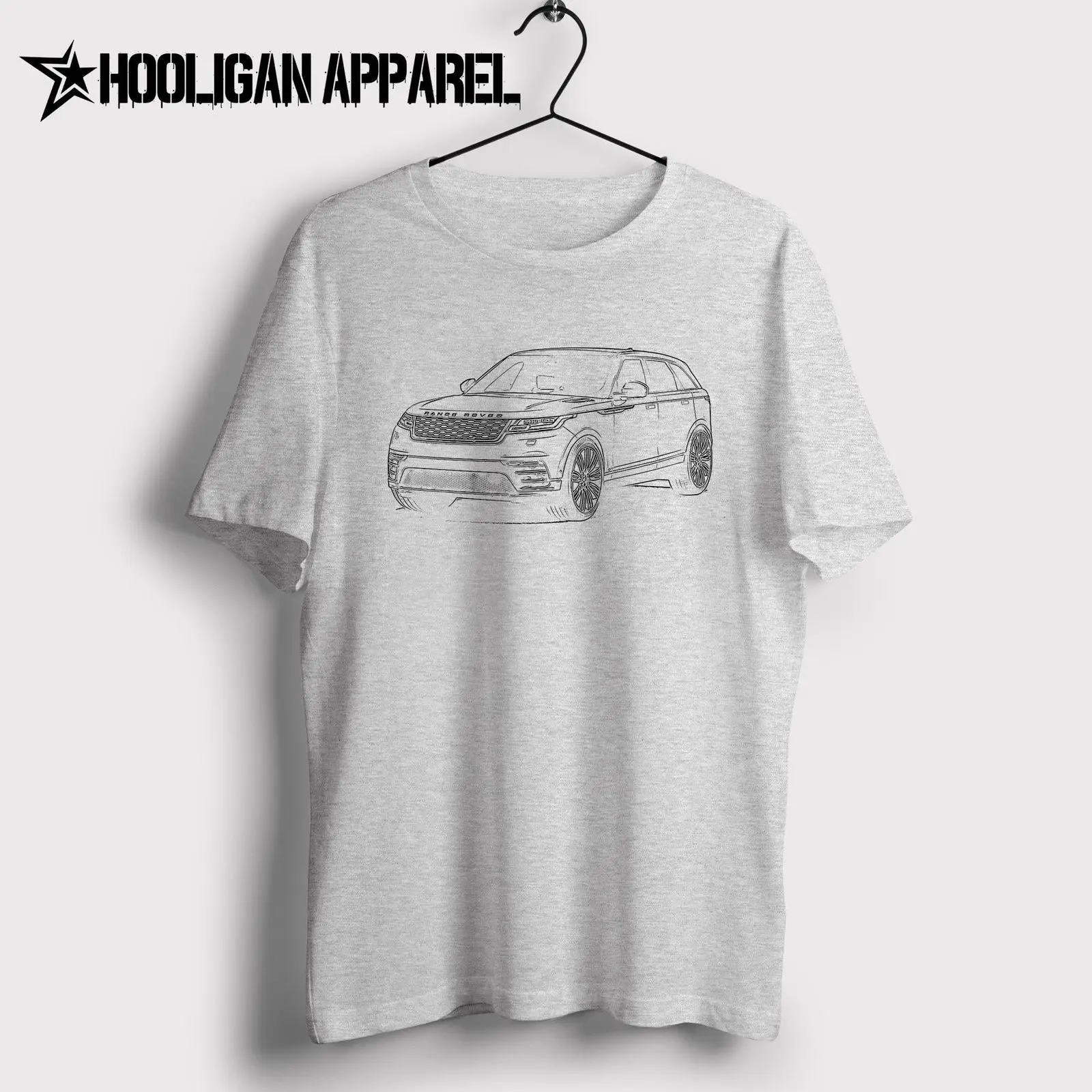 2019 Summer T Man Clothing British Classic Car Fans Velar 2017 Inspired Car Art T-Shirtcomfortable Male T-Shirt
