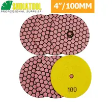Special Offers 6pcs/pk diameter 4inch Resin bond diamond flexible polishing pads #100 100mm dry sanding disc marble granite stone sander disk Special Offers 6pcs/pk diameter 4inch Resin bond diamond flexible polishing pads #100 100mm dry sanding disc marble granite stone sander disk