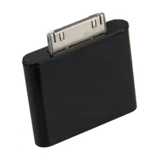 Wireless Bluetooth 2 0 30 pin Transmitter Receiver Music Aux Audio For Headphone Speaker TV PC Car Stereos MP3 MP4 Adapter Plug