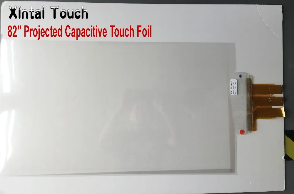 

Xintai Touch 20 points 82" Interactive touch foil film with low price and high qualiy