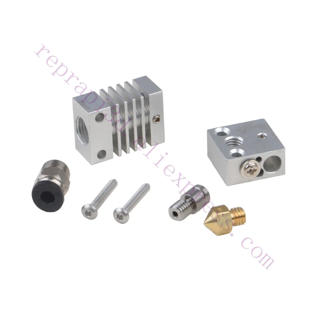 Микро Швейцарский клонированный цельнометаллический Hotend комплект/300C гибкий дружественный CR10 w/Титан Тепловой разрыв тепла F/Creality CR-10 3d принтер