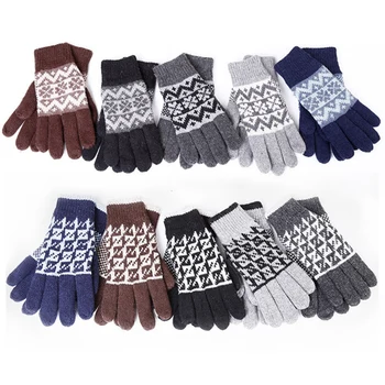 

2018 Women Men Touch Screen Gloves Winter Gloves Autumn Warm Wrist Driving Gloves Windproof Ski Glove