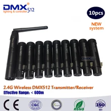 COLORNIE беспроводной DMX512 приемник для DMX512 сценические огни dmx512 передатчик и приемник беспроводной DMX