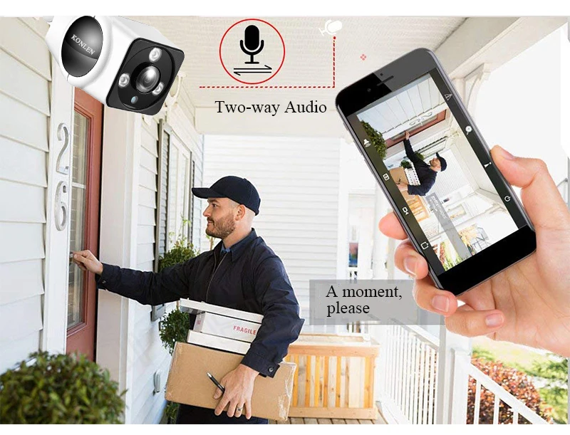 625 Outdoor WIFI bullet IP camera 4