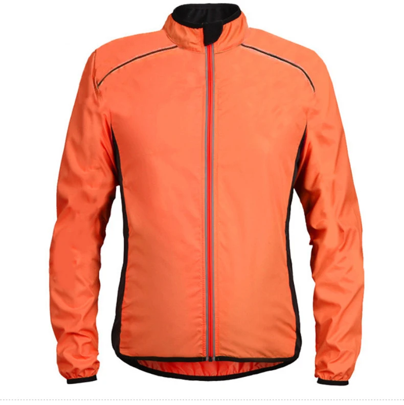 S-3XL куртка для спорта на открытом воздухе для бега, ветрозащитная куртка для велоспорта, Мужская одежда для велоспорта MTB, трикотажная одежда с длинным рукавом для 5 цветов