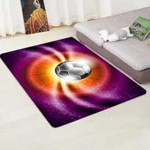 Фланель футбол узор ковер гостиной журнальный столик спальня прикроватный коврик и ковер детская комната ползать коврик/ковры