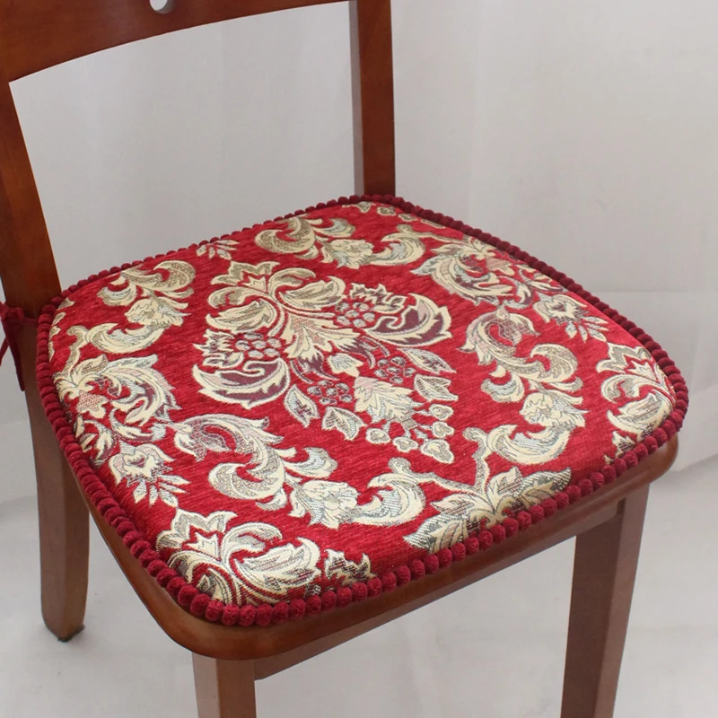 Не садится стол обеденный стул Подушка утолщенная Европейская ткань Decorativos для