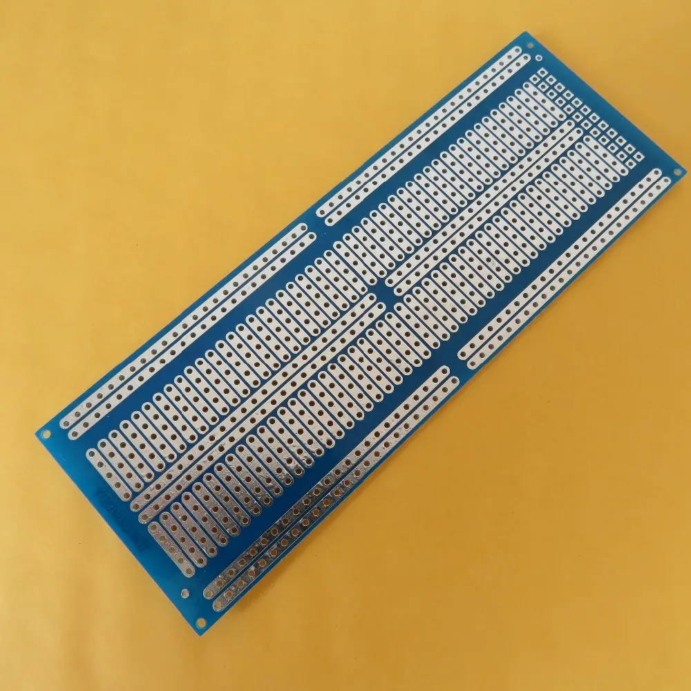 2x Stripboard 13x25cm Prototype paper uncut hole circuit Board Breadboard vero