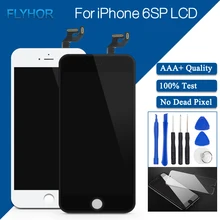 

100% Tested Work LCD for iPhone 6S Plus Display No Dead Pixel Touch Screen Digitizer Replacement for iPhone 6SP LCD