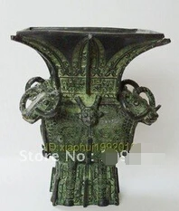 

0 Rare China exquisite Bronze casting Sheep statue