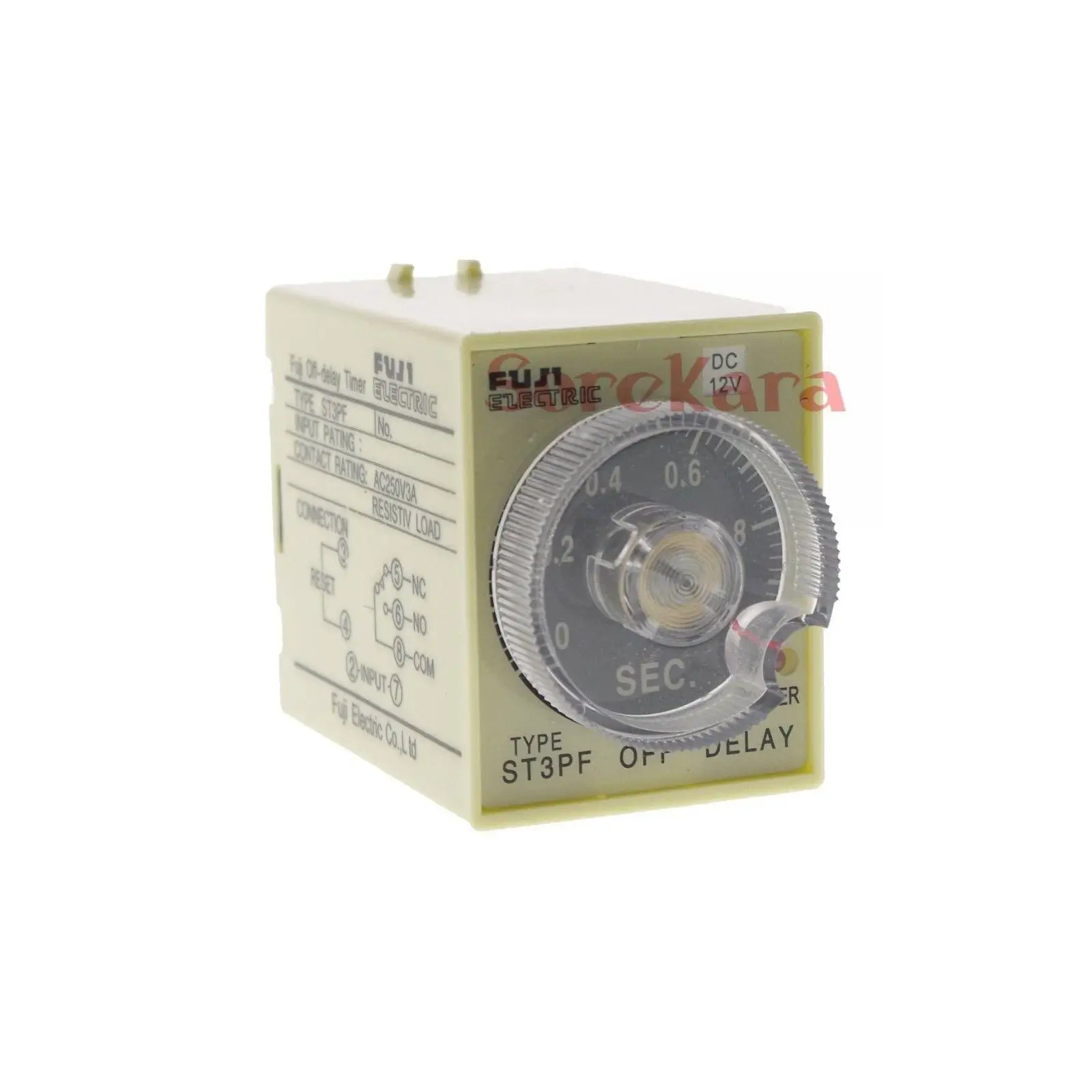 24VAC Power off delay time ST3PF Relay 0-30 seconds with Socket Base PF083A 