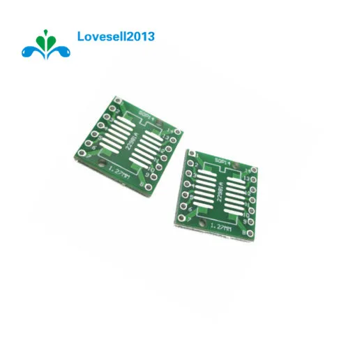 10 шт. SOP14 SSOP14 TSSOP14 для DIP PCB SMD DIP/шаг адаптера пластины 0 65/1 27 мм GM|dip pcb|dip smddip adapter |