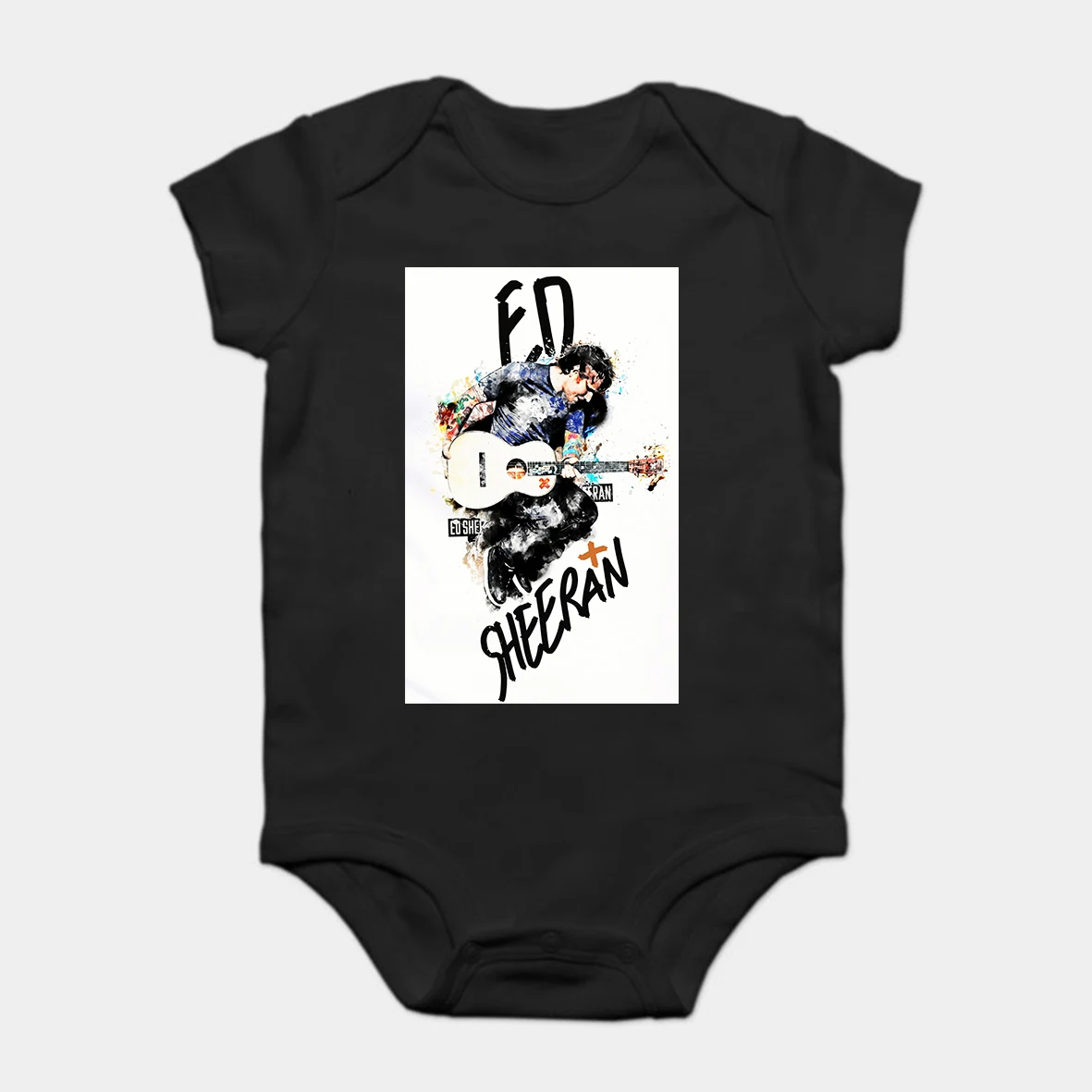 

Baby Onesie Baby Bodysuits kid t shirt Ed Sheeran Playing Gitar Graphic Tribute to the Classical