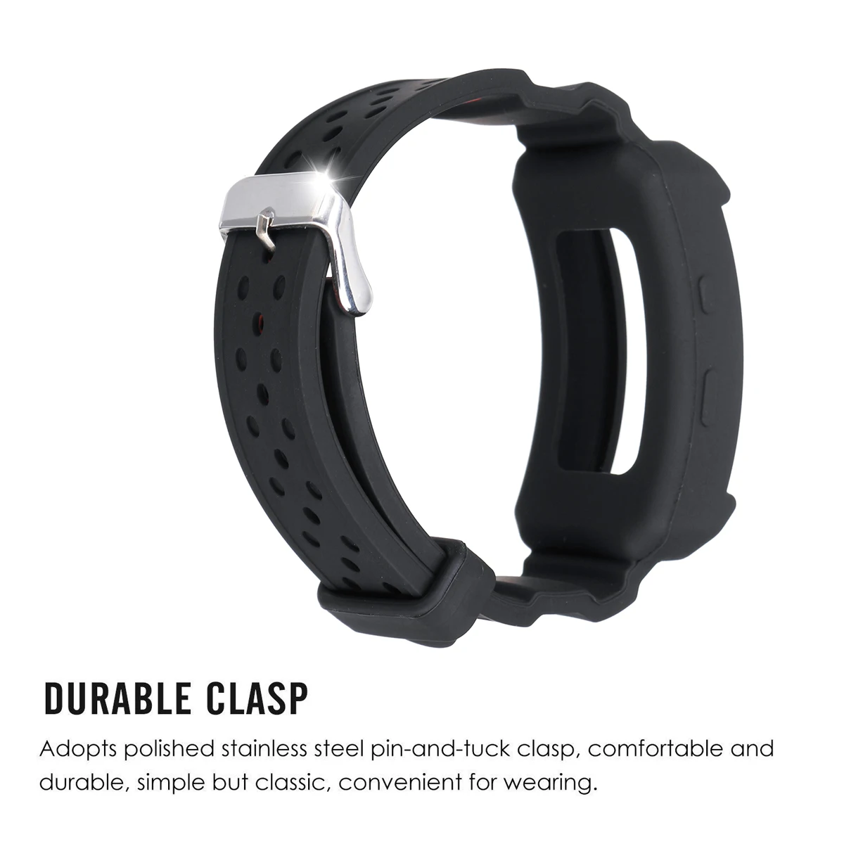  Adjustable Smart Watch Wrist Watch Bands Belt Protective Frame Strap for Samsung Gear Fit2/Gear Fit - 32907906123