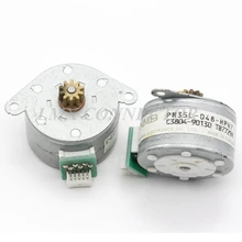 2 PCS NMB PM35L-048-HPH7 Motor de Passo de 7.5 Graus com a Engrenagem