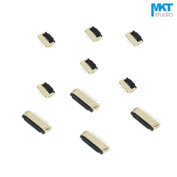 

100Pcs Clamshell Type 28 Pins 28P 0.5mm Pitch 2.0mm Height FPC FFC Connector