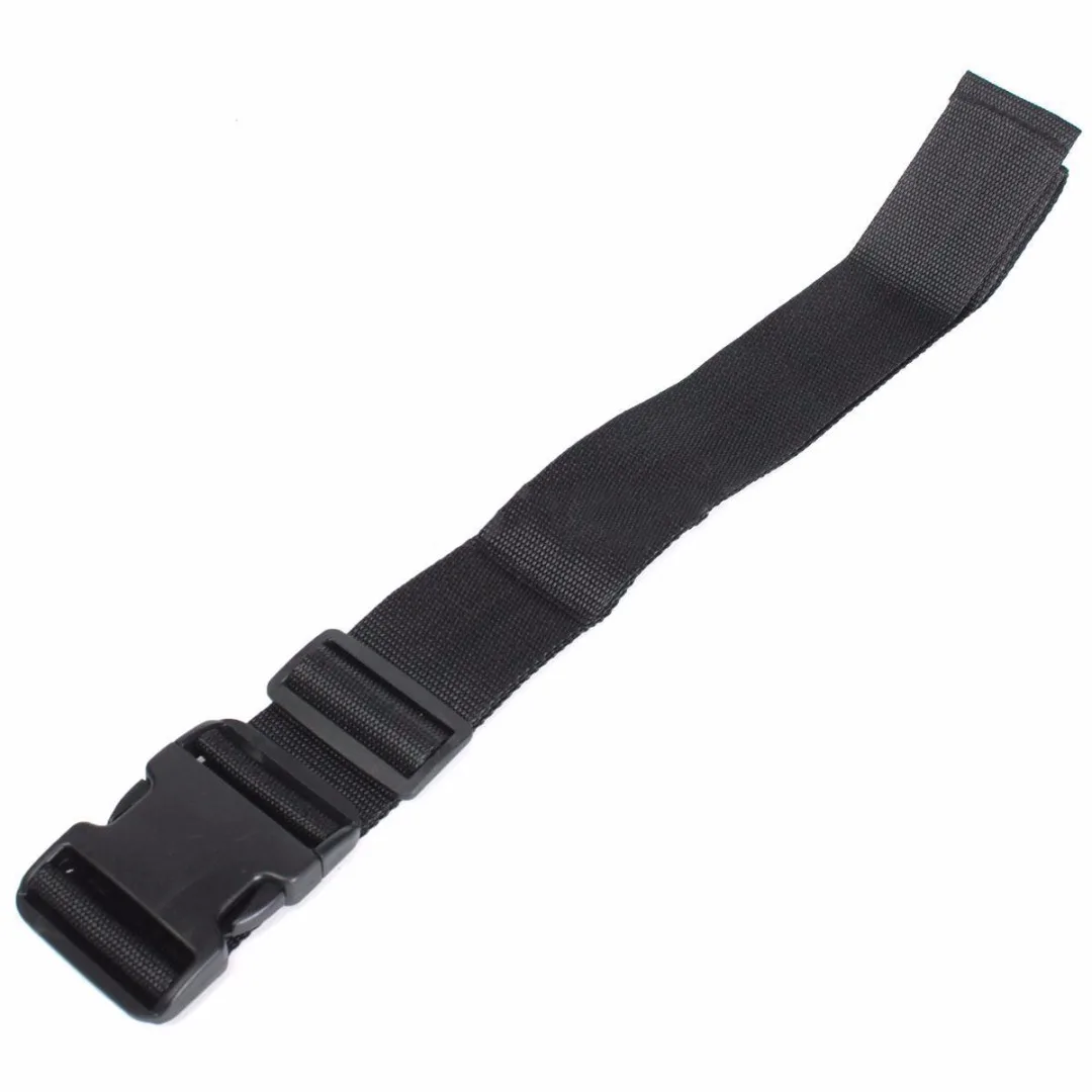 1pc Quick Release Nylon Belt Adjustable Work Waist Bag Belts Black Waistband Pouch Bag Accessories