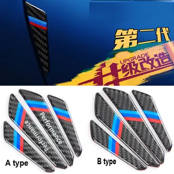 

4pcs PU carbon fiber M performance Car Door Protector Stickers BMW E30 E34 E36 E39 E60 E46 E60 E90 E71 E87 F30 F20 F10