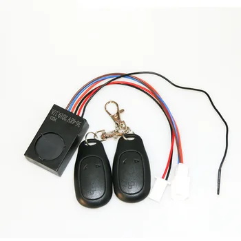 

Electric Bicycle/Bike Alarm 36V 48V 60V Electric Alarm Lock for Ebike Anti-theft Bell with Remote Control Keys