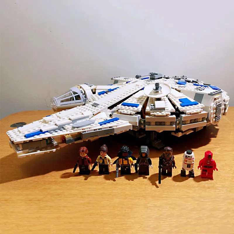 

05142 Star Wars Movie Kessel Run Millennium Falcon Model Building Block Toys Compatible with Legoings