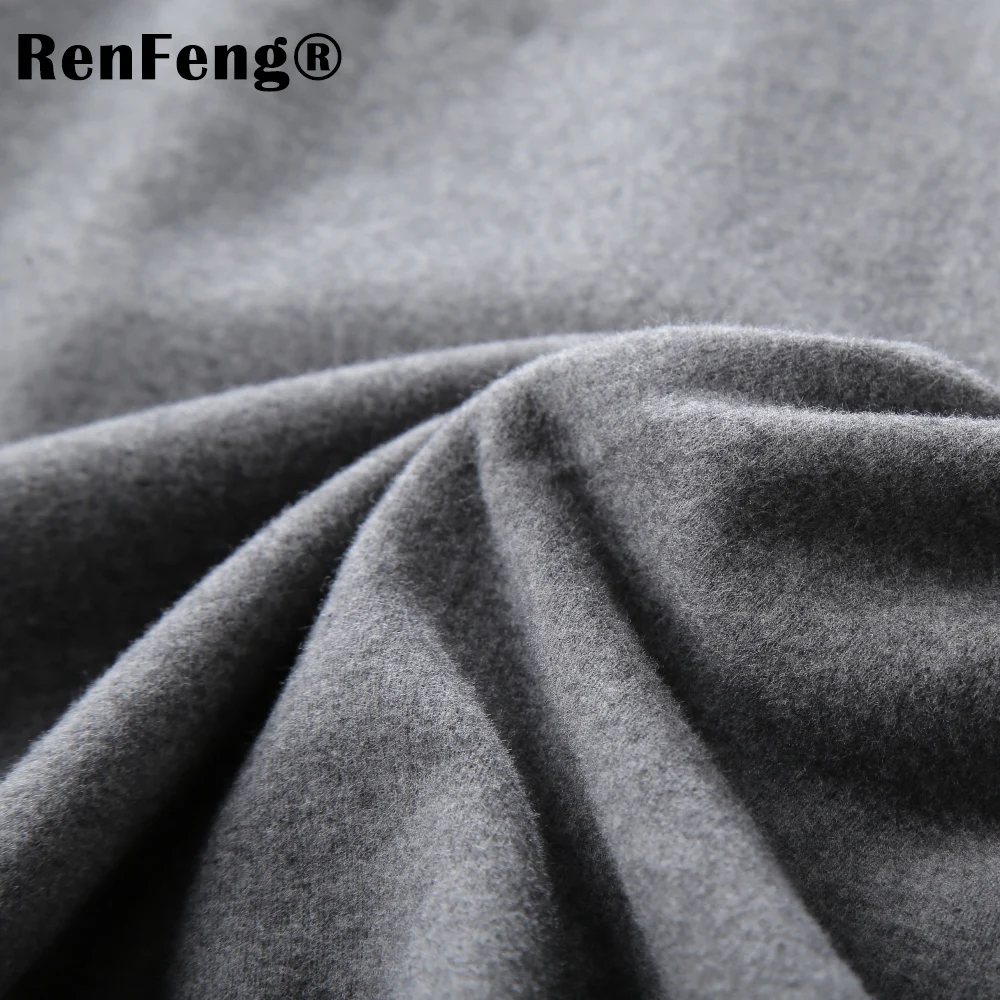 Spring thickening men's Turtleneck long-sleeved T-shirt Fashion Slim plus velvet warm half-high collar Pullover Men Under shirt (7)
