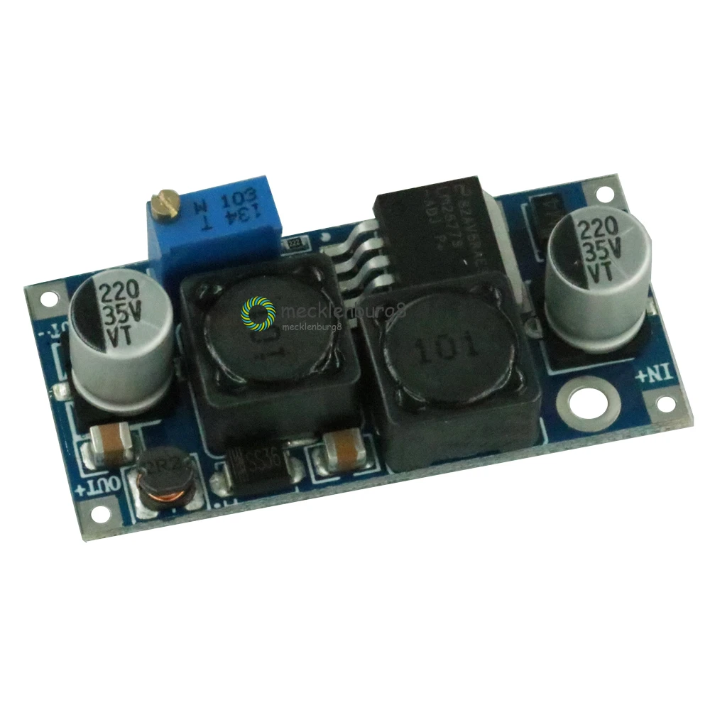 

LM2577 3-35 V to 1.25-30 V Solar Voltage Power DC Auto Step Forward Step Down Boost Buck Voltage Converter Module for Arduino