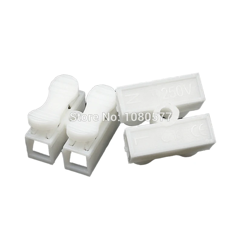 

2 pin push quick cable connector terminal Wiring Terminal 10A 250V
