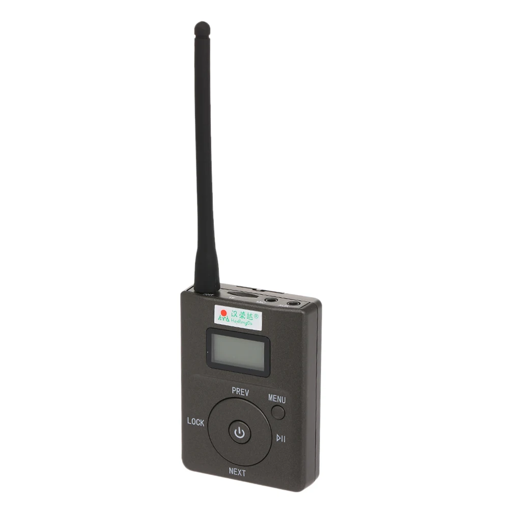 HanRongDa HDR-831, стерео цифровой fm-передатчик, мини FM радио станция, вещание с микрофоном, аудио запуск, 500 метров, слот для карт TF