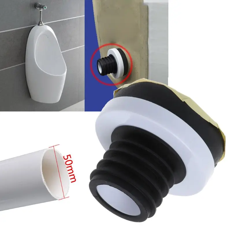 

Wax Free Urinal Seal Flange Nuts Toilet Ring Replacement Seal Watertight Protect