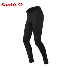 Santic Men Winter Cycling Pants Thermal Fleece Warm Mountain Road Bike MTB Pants Italian Imported 4D Padded Bicycle Long Pants Santic Men Winter Cycling Pants Thermal Fleece Warm Mountain Road Bike MTB Pants Italian Imported 4D Padded Bicycle Long Pants