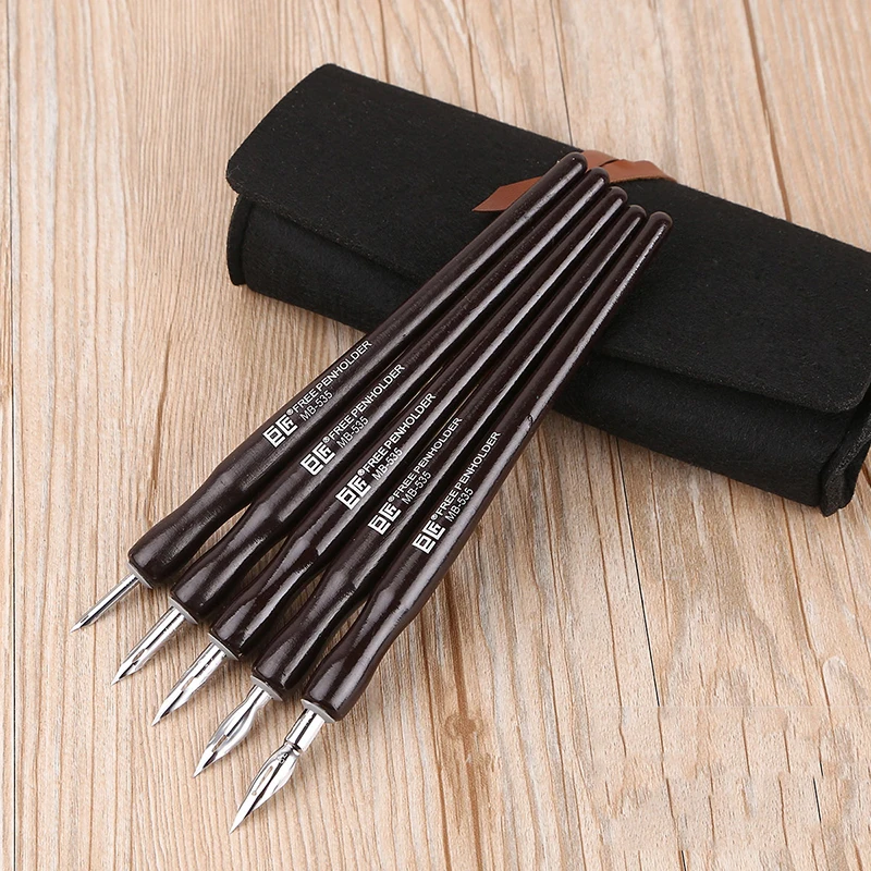 Buy LifeMaster Japan TACHIKAWA Dip Pens Set (5 Nibs+ 1 Bag) Saji/school G/D