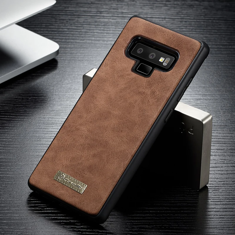 Винтажный кожаный чехол бумажник CaseMe для Samsung Galaxy Note 9/ 8/ S8 S9 S10 Plus S10e оригинальные